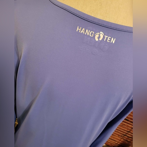 Hang Ten Women's Sky Blue Long Sleeve Tee - Picture 8 of 8